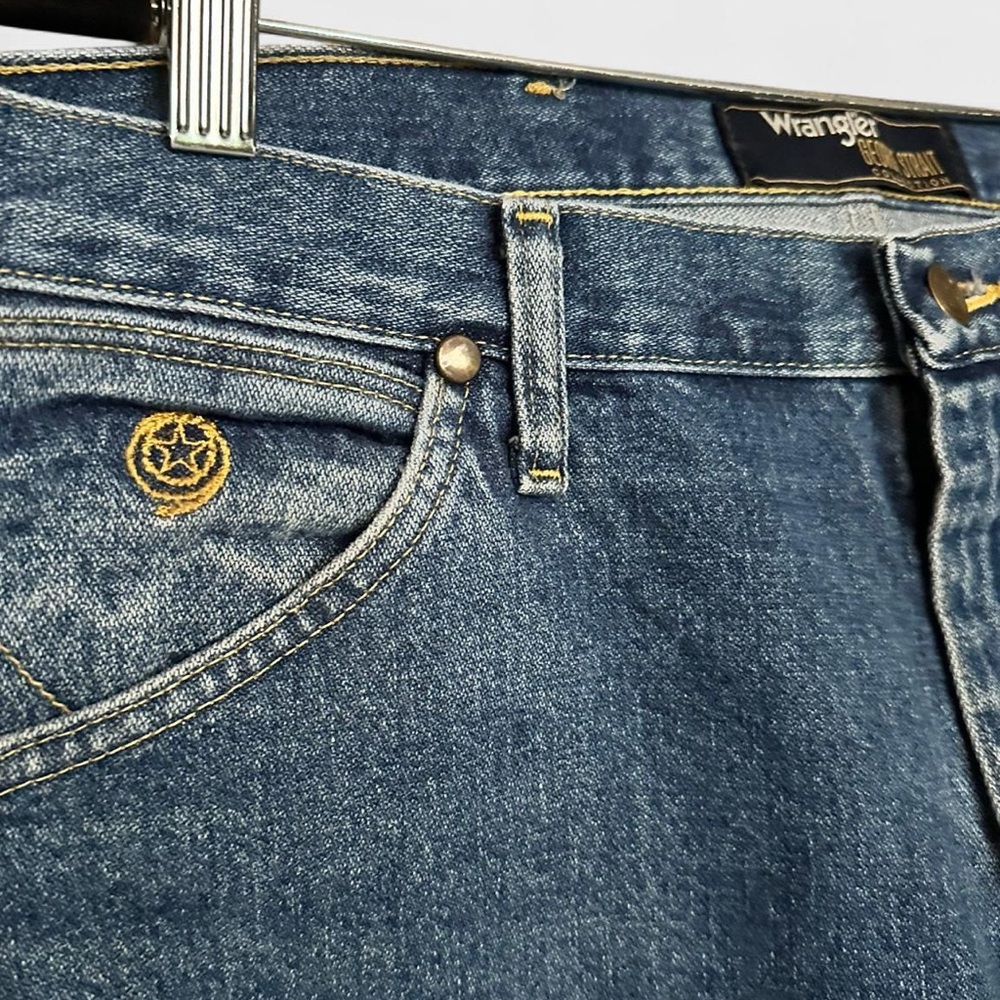 🇺🇸 100% USA COTTON VINTAGE WRANGLER 13MGSHD George Straight Collection - Picture 3 of 6